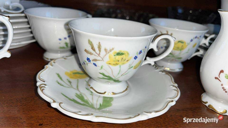 Filiżanka z talerzkiem Tirschenreuther pomorskie Gdańsk sprzedam