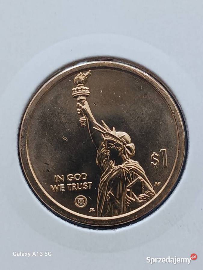 1 Dolar USA 2024 r men D Innowacje Maine Konin