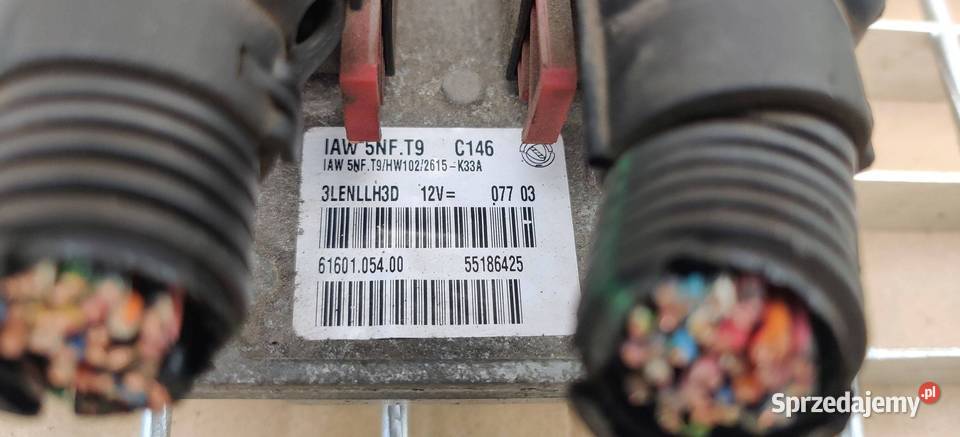 FIAT STILO KOMPUTER STEROWNIK SILNIKA 55186425 śląskie Gliwice