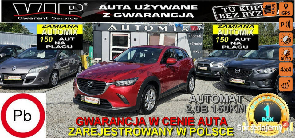 Mazda CX3 Piękny KolorMocne 20b150 Mazda Świdnica