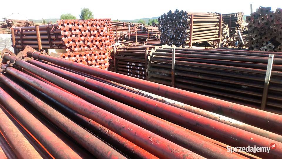 Stemple budowlane Podpory Regulowane Używane Materiały budowlane sprzedam