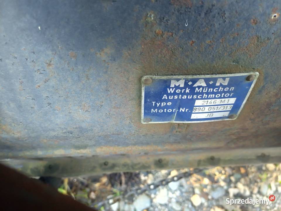 Silnik Man 6 cylindrów 100 sprawny dolnośląskie Pustelnik