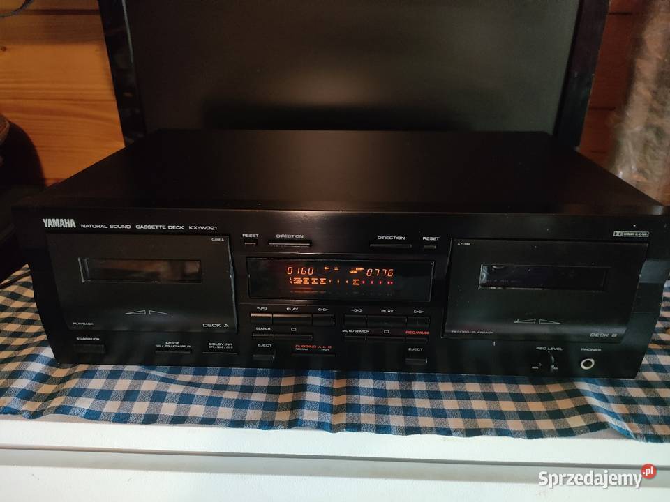 Magnetofon kasetowy Yamaha kxw321 Sieradz