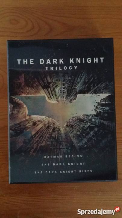 The Dark Knight trilogy Box 6 DVD Batman 3 i więcej Warszawa