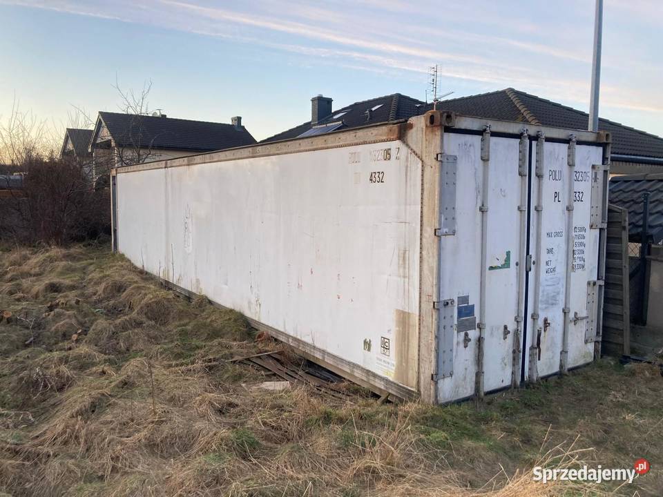 Kontener chłodnia 40stka bez agregatu stan pomorskie