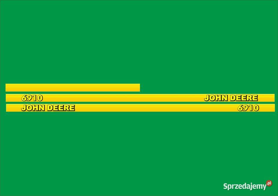 Najklejki john deere 6910 zamienniki