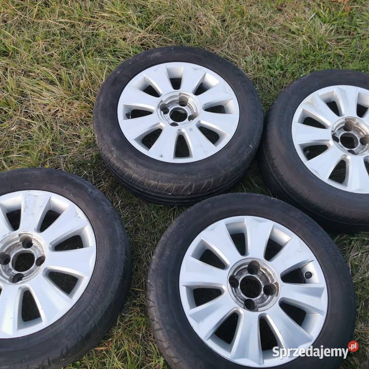 Ładne alufelgi 16 4x108 peugeot citroen Samochodowe Rzeszów sprzedam