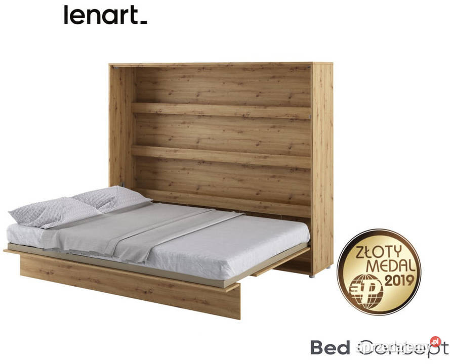 Półkotapczan Łóżko w Szafie BED CONCEPT 160x200 Wrocław