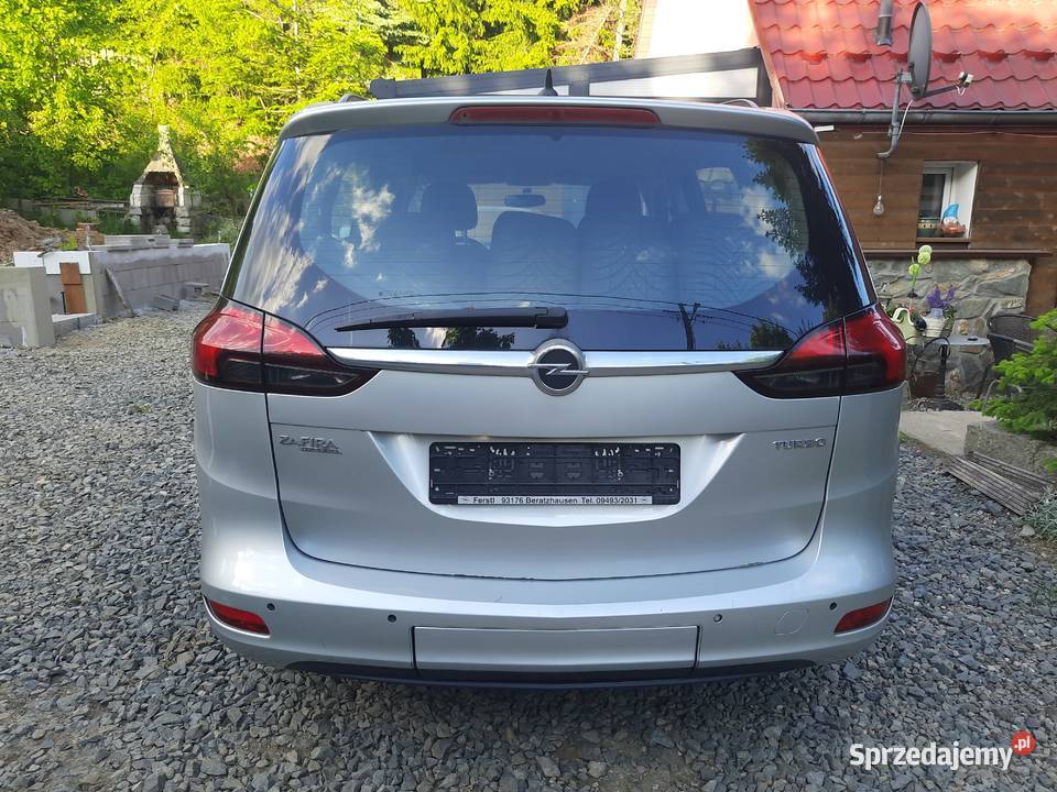 OPEL ZAFIRA C TOURER 2016 R 14 T Benz 140 dolnośląskie sprzedam