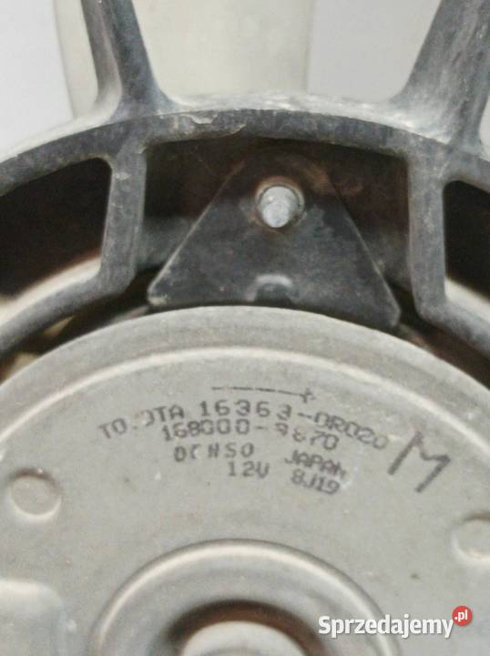 WENTYLATOR CHŁODNICY 20 D E15 160400R050 Toyota