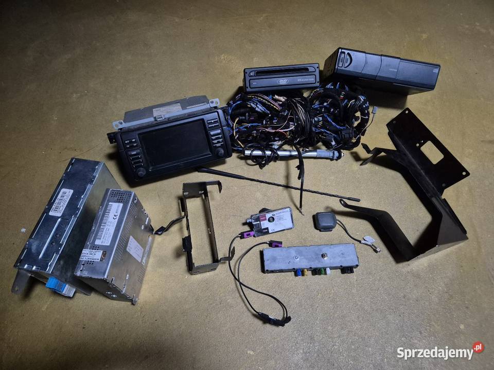 BMW E46 zestaw multimedialny 16x9 nawigacja tv osobowe łódzkie Łódź