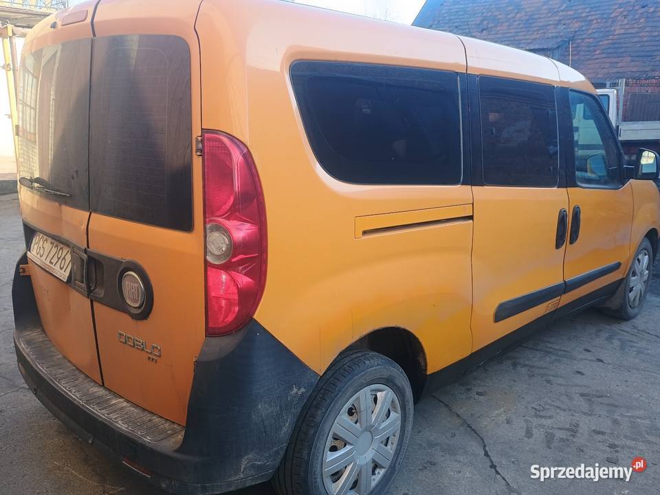 Fiat Doblo 13 MJet zamiana uszkodzony wielkopolskie Pępowo sprzedam