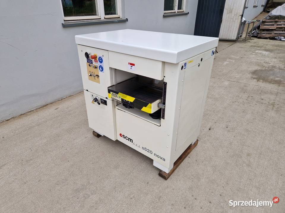 Grubościówka SCM S 520 NOVA strugarka grubiarka Produkcja Kalwaria Zebrzydowska