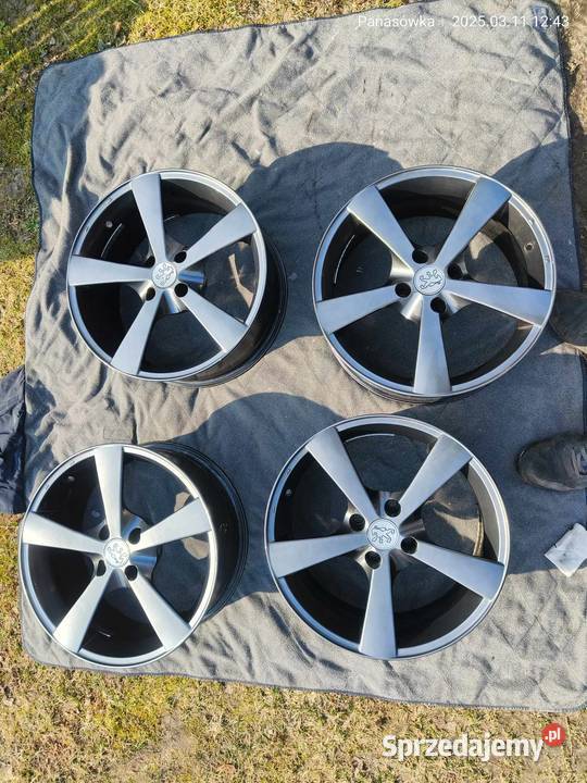 Sprzedam felgi 4x108 17 Peugeot Zamość