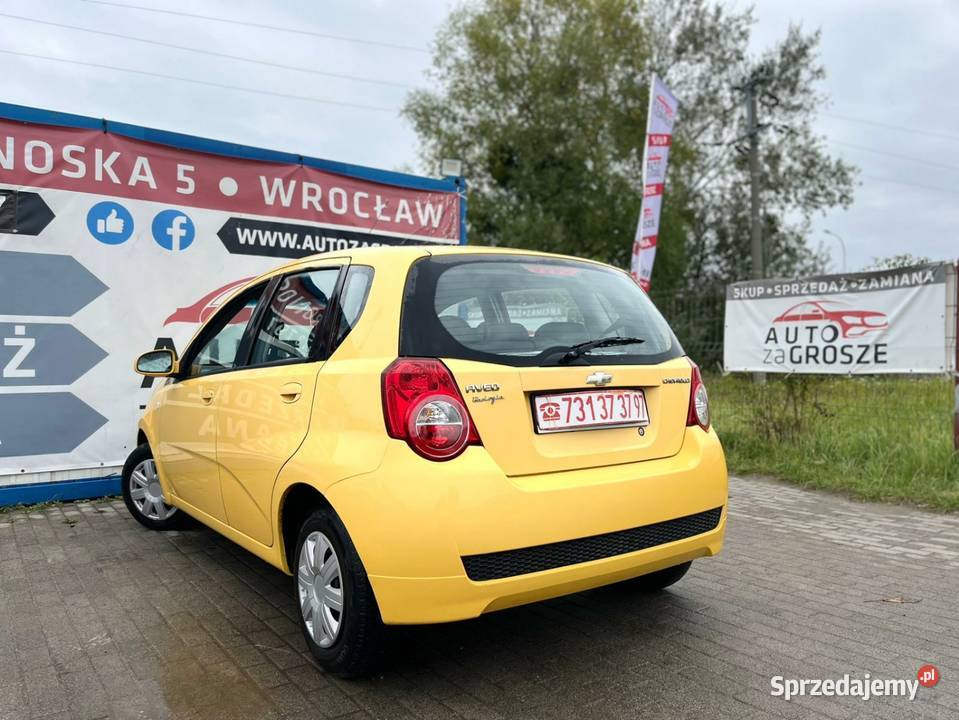Chevrolet Aveo 12 Benzyna LPG BRC 2009 5 Wrocław