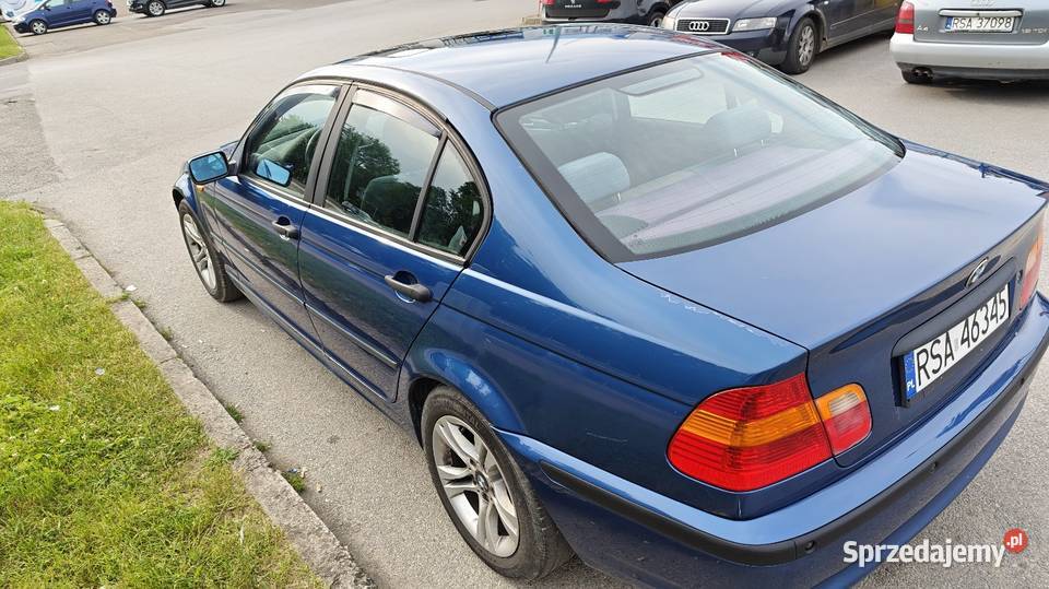 BMW E46 sedan polift benzyna lakier metallic