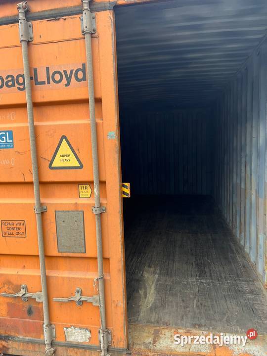 Kontener morski magazynowy 20DV 6 M transport mazowieckie Radom