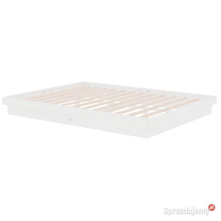 Rama łóżka biała lite drewno sosnowe 150x200 Warszawa sprzedam