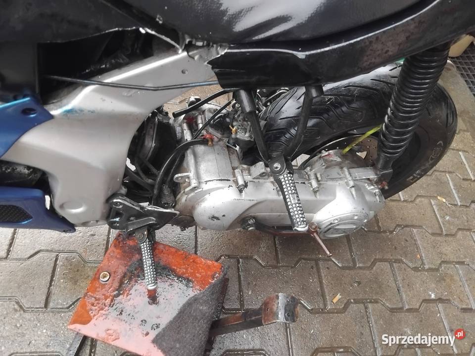 Gilera 50 2t motorower uszkodzony zarejestrowany małopolskie