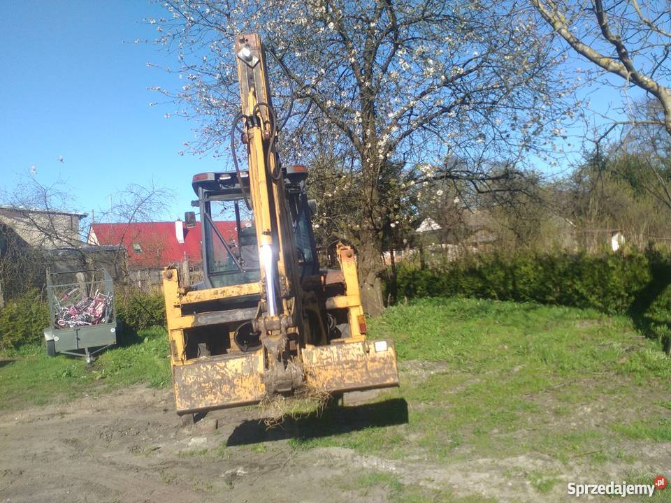 koparko ładowarka casse 595 na dwóch dżojstikach Rymań