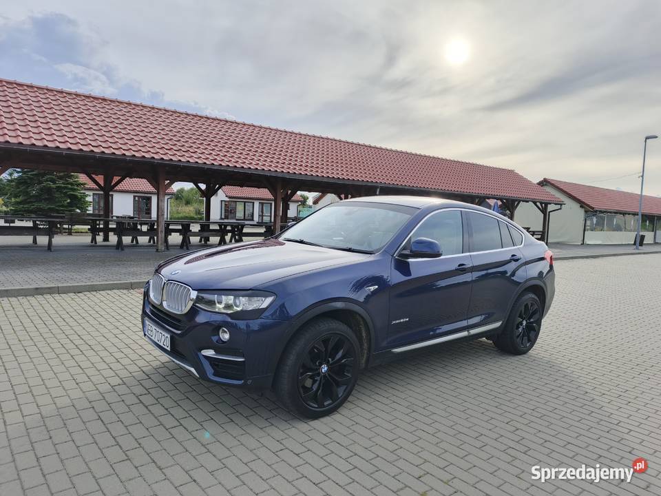 BMW X4 20d 190 Anglik Zarej Niski przebieg LADNA czujnik deszczu X4 Elbląg sprzedam