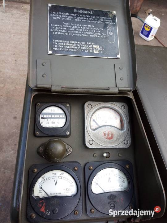 Agregat wojskowy 230V 4kW Skierniewice