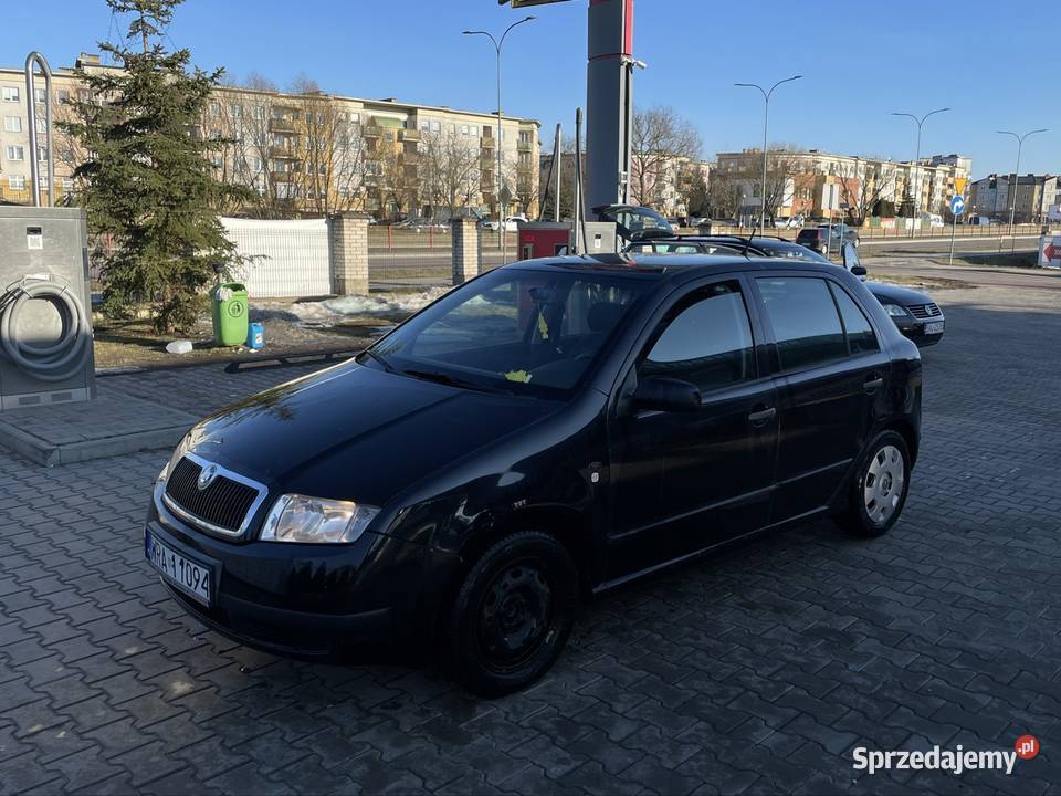 Szkoda Fabia 2001 14 benzyna z LPG Białystok sprzedam