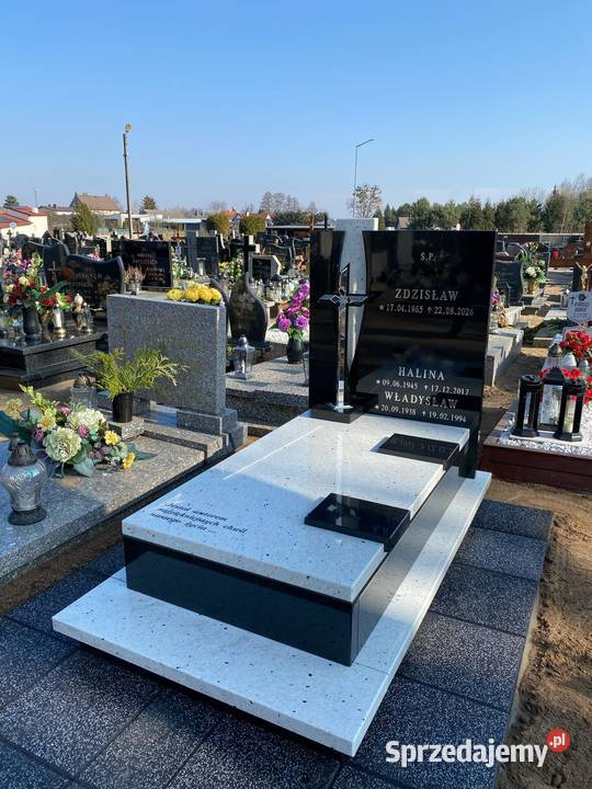 Granitowe Nagrobki Pomniki Produkcja Montaż Pozostałe Odolanów