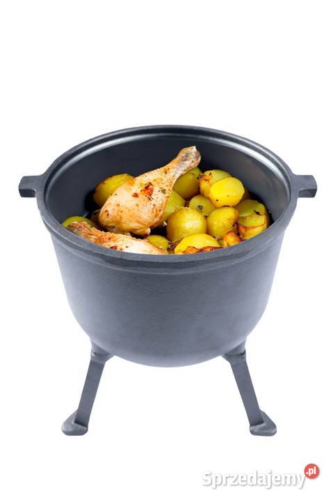 Kociołek myśliwski żeliwny garnek węgierski na Poznań