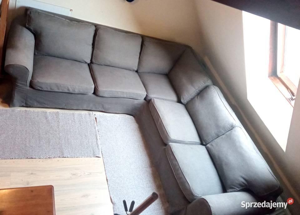sofa narożna Ektorp z funkcją spania
