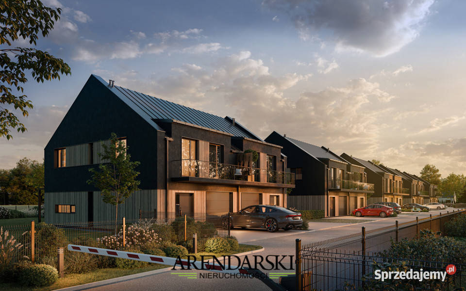 Ultra nowoczesny dom w Kłodawie garaż Kłodawa