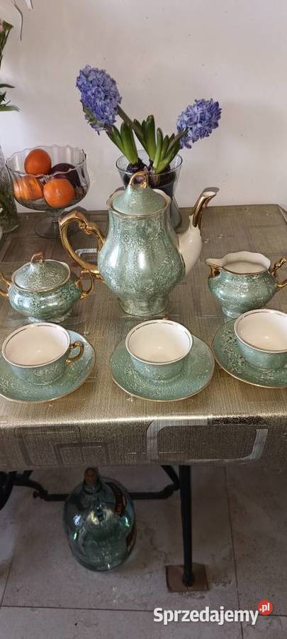 Stara porcelana Chodzież serwis kawowy Nysa