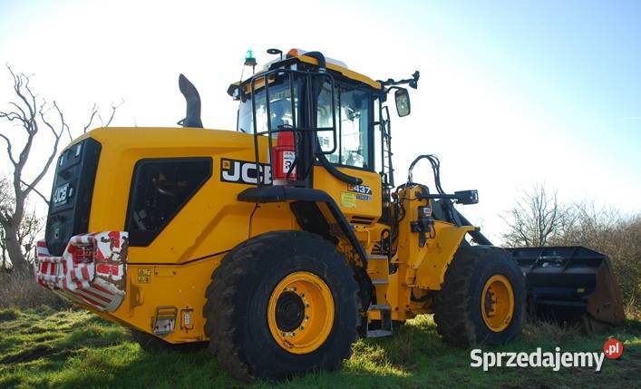 ŁADOWARKA KOŁOWA MARKI JCB 437 S5 WASTEMASTER