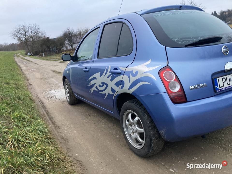 Nissan Micra 15 dci 2004r klimatyzacja manualna Motoryzacja Góra Puławska