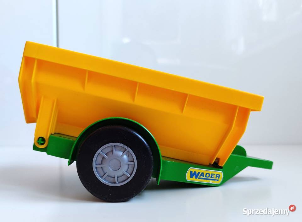 Nowy traktor ładowarka z przyczepą Wader Samochody i pojazdy Dla Dziecka śląskie Katowice