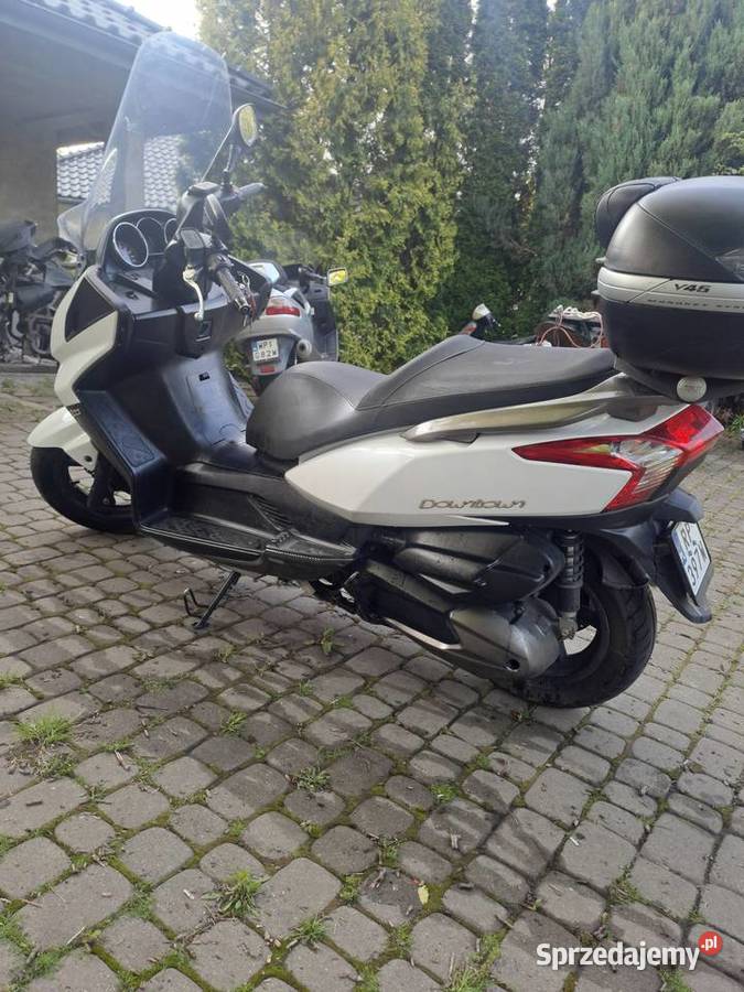 Kymco Downtown Kawasaki J 300 szybki mocny i podkarpackie Żurawica