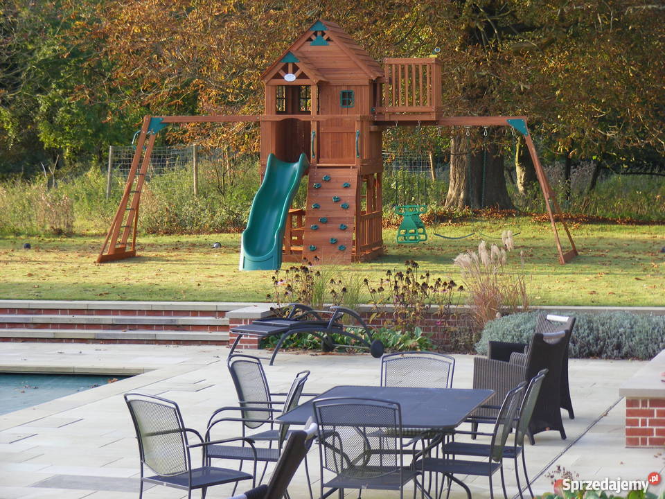 PLAC ZABAW DREWNO CEDROWE WOODLIT Toruń