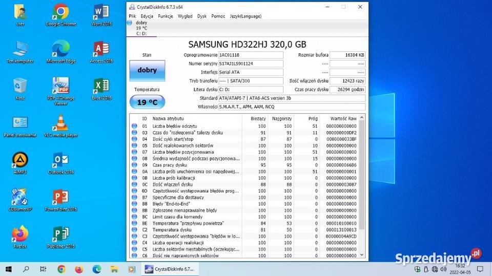 Komputer PC 240GHz6GB RAMDysk 320GBWin 10 podkarpackie Dubiecko