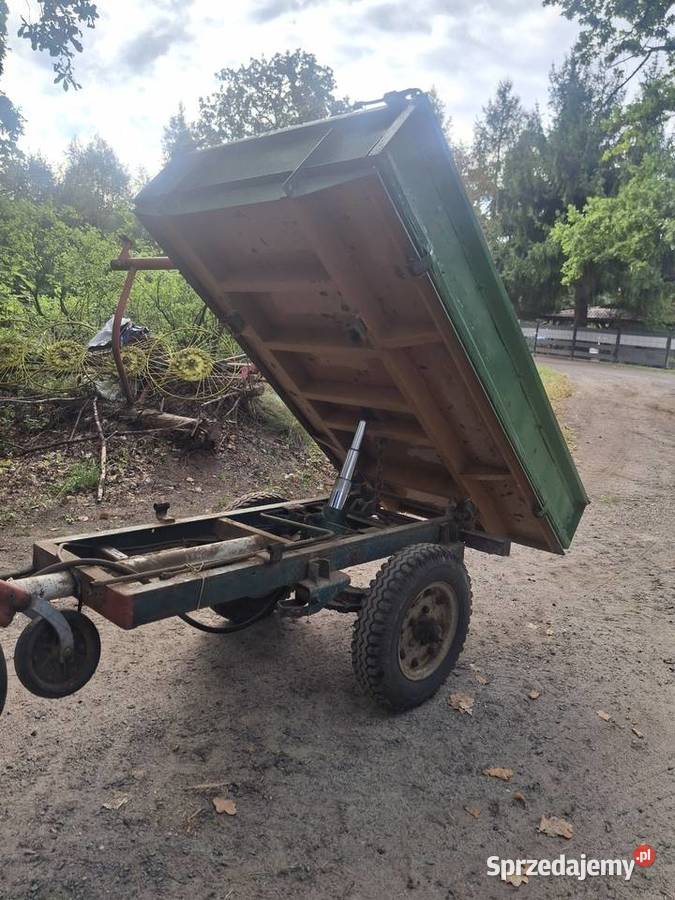 Przyczepa wywrotka 3stronny kipper hydrauliczny Przyczepy rolnicze Krosno Odrzańskie