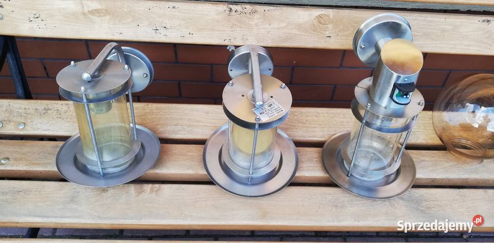 Lampa ogrodowa na zewnątrz ścienna oświetlenie Garwolin