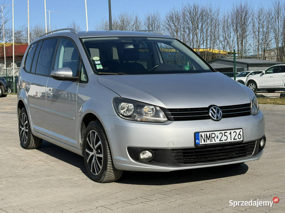 Volkswagen Touran 20 TDI 140 7 OSOBOWY Tempomat światła przeciwmgielne Mrągowo