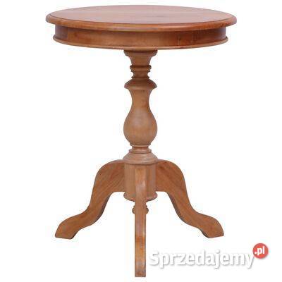 Stolik boczny naturalny 50x50x65 lite drewno Warszawa