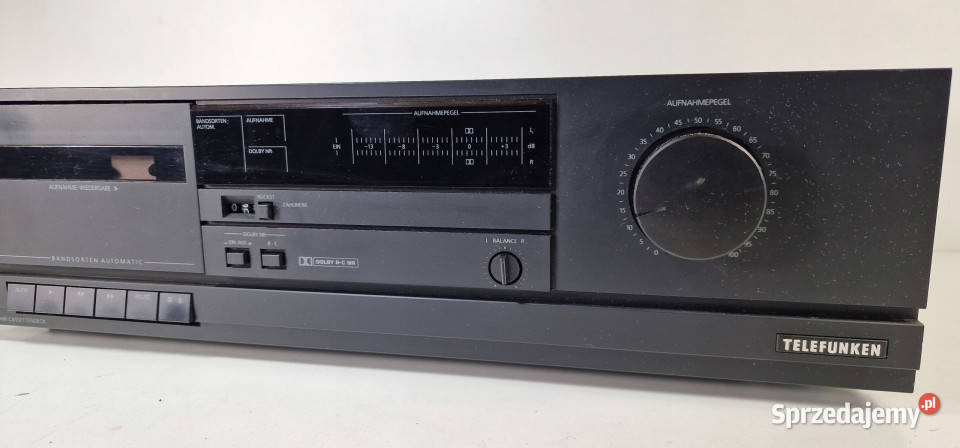 Magnetofon Cassette Deck Telefunken HC680 HC 680