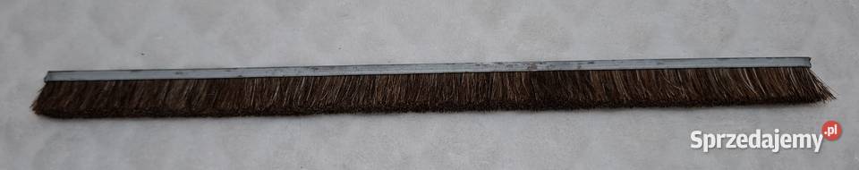 Listwa z włosiem naturalnym płaska do ssawki