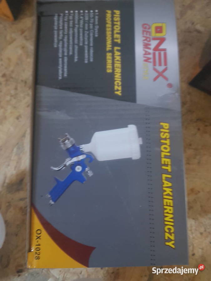 Onex ox1028 lakierniczy dysza14mm zbiornik 600ml Głogowa sprzedam