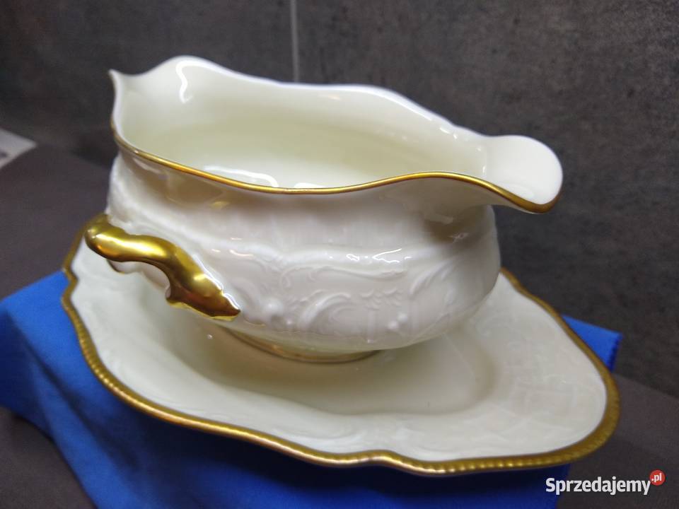 Sosjerka Rosenthal Sanssouci ecru Porcelana i szkło Kalisz