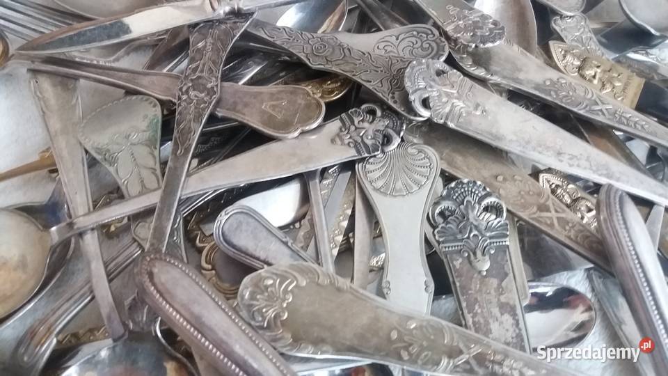 Stare Przedwojenne Sygnowane Sztućce i inne Płońsk