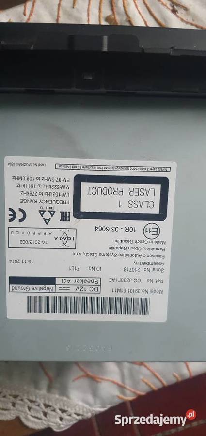 Radio samochodowe odtwarzacz CD bluetooth suzuki Kielce sprzedam