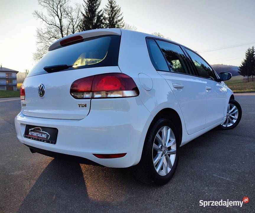 Ładny Volkswagen Golf VI 16 tdi 105 2010 prosto manualna