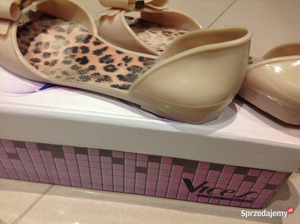 Sandałki Gumowe VICES r 36 kokardka Nowa Sól
